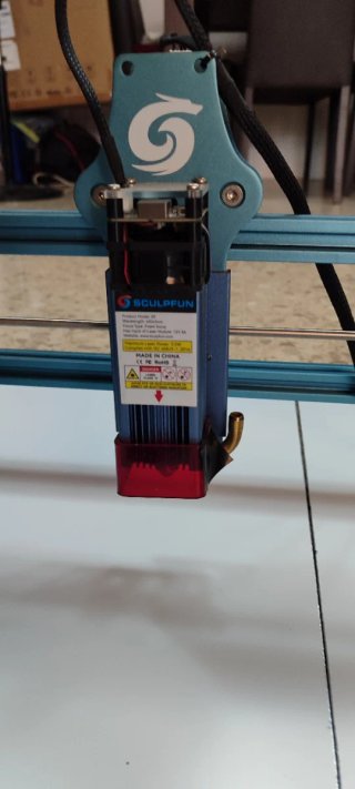 Sculpfun S9 Grabadora Láser Casi Nueva