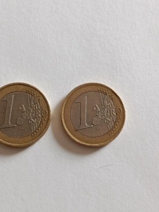 3 Monedas Euro Francia 2001