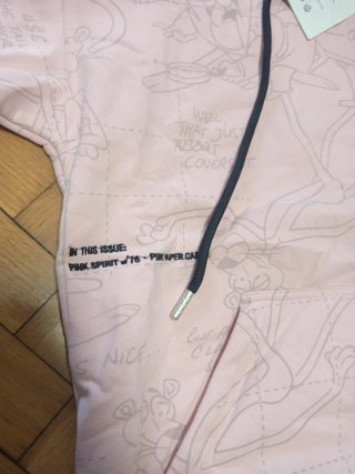 Sudadera rosa con capucha Pink Panther  Talla S