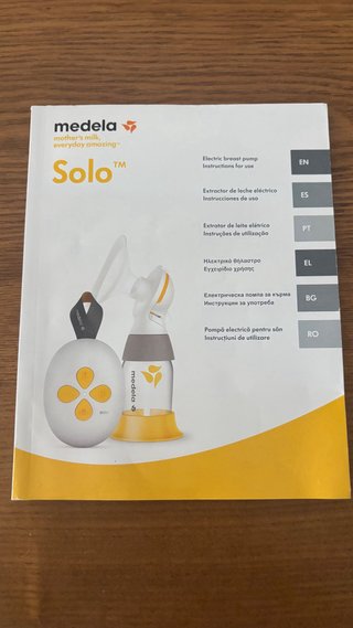 Sacaleches Medela Solo Eléctrico