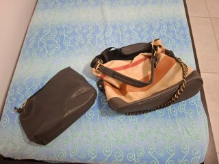 Borsa Multicolor con Pochette