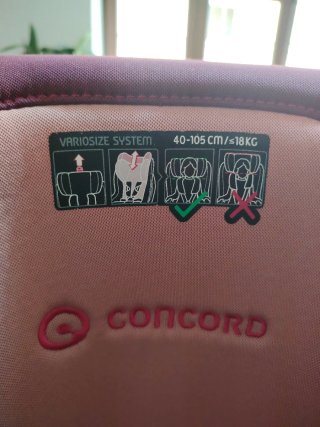 Silla infantil Ultimax I-Size Concord