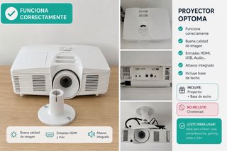 Proyector Optoma Blanco