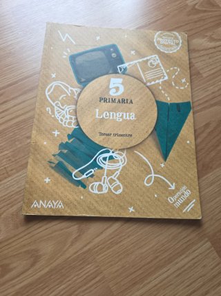 Libros de lengua de 5 de primaria