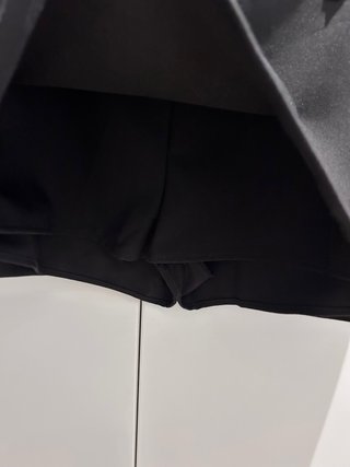 Falda pantalón negra