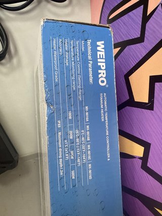 Calentador Acuario WEIPRO 300W