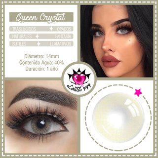 NUEVAS Lentillas Queen Crystal Grises