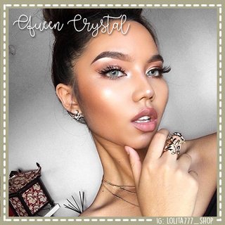 NUEVAS Lentillas Queen Crystal Grises
