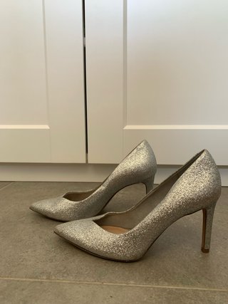 Tacones Brillantes Stradivarius Talla 37