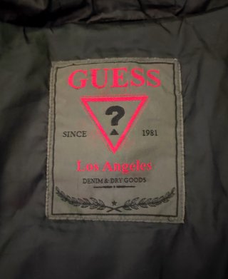 Chaqueta Guess Plumas Y2K Talla XL