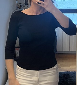 Camiseta Zara manga francesa talla M