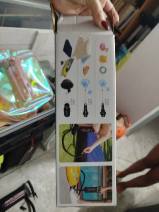 Hinchador Intex Doble Acción