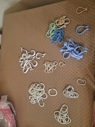 Anillas de plástico varias