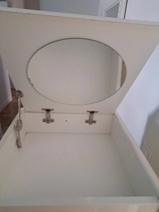 Sinfonier joyero blanco brillo madera