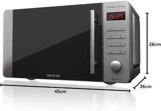 Cecotec Microondas ProClean 5110 Inox Grill