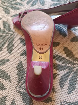 Zapatos ceremonia fucsia T.40