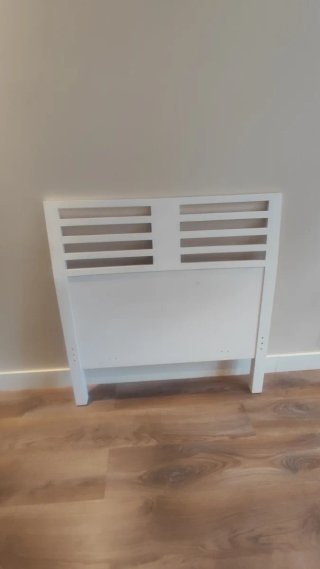 Cabecero cama 90 cm madera blanco