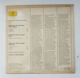 Lote Vinilos Música Clásica Mozart y Bach