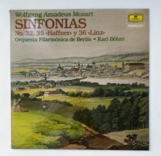 Lote Vinilos Música Clásica Mozart y Bach