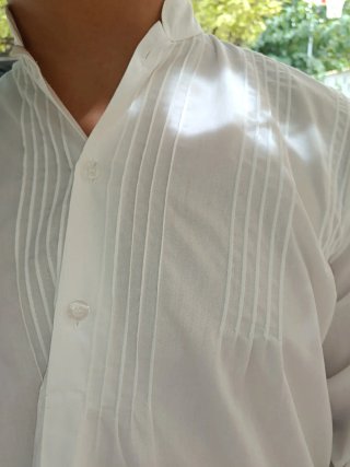 Camisa fallero blanca Talla 35 tallaje fallero