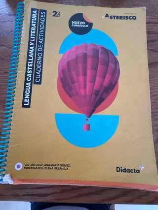 Lengua castellana y literatura, 2 ESO, Proyecto...