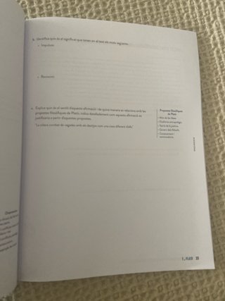 Objectiu Pau Història de la Filosofia. Catalunya.