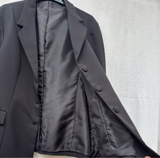 Blazer chaqueta americana, negro, 44-46