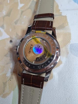 Reloj Automático Lige con Correa de Cuero