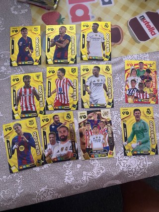Lote Cromos Balón de Oro Adrenalyn 25/26
