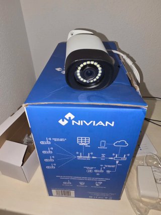 Kit 4 Cámaras Seguridad Nivian
