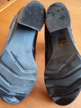 Scarpe a tronchetto nere in pelle