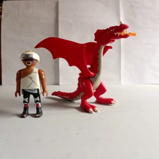 Playmobil Dragón Rojo 4836 Medieval