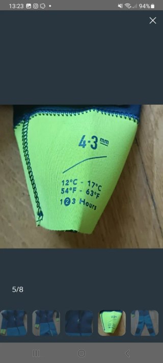 Neopreno Olaian Talla M