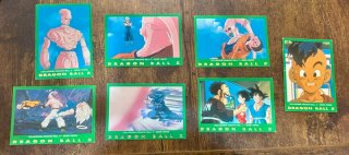 Dragon Ball Z 1998 lotto 16 carte Serie Verde