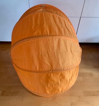Sillón Huevo Infantil Naranja