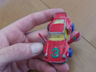 Majorette Porsche 911 Turbo Rojo