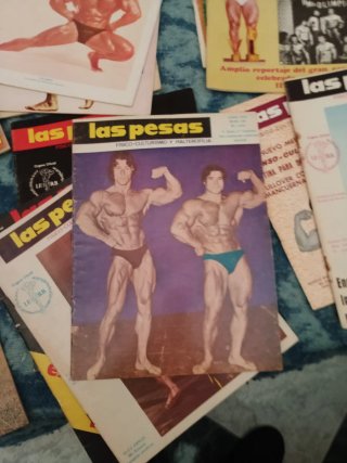 Lote revistas las pesas de culturismo