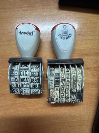 Pack 2 Sellos Trodat (Fechador y Numerador)