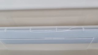 Caja de plástico transparente con tapa Ikea