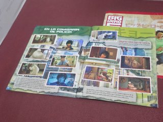 Álbum Cromos Big Hero 6 Panini Incompleto