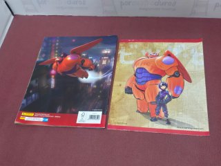 Álbum Cromos Big Hero 6 Panini Incompleto