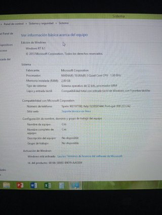 Tablet Ordenador Negro