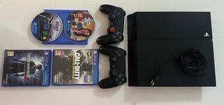 PS4 Fat 500GB + 3 Juegos + 2 mandos