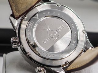 Orologio Visconti Opera GMT Auto Sellita SW3330.