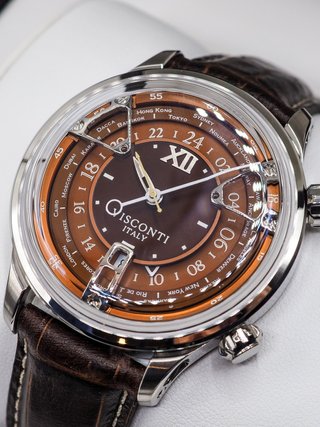 Orologio Visconti Opera GMT Auto Sellita SW3330.