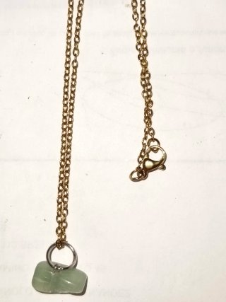Collar Piedra Natural Aventurina