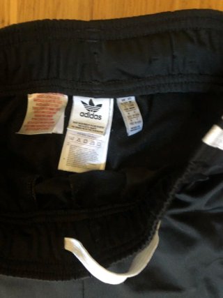 Pantalon Adidas Negro y Blanco