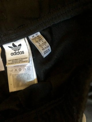 Pantalon Adidas Negro y Blanco