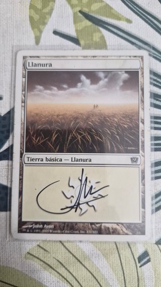 Cartas Magic firmadas - John Avon