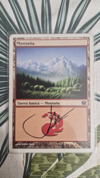 Cartas Magic firmadas - John Avon